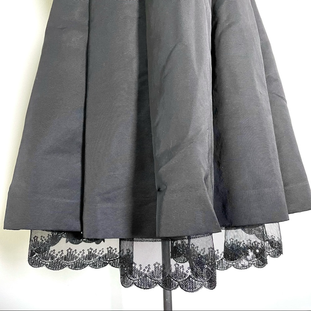 Jason Wu for Target Black Dress Womens Size Small Sequin Scallop Fit & Flare - Picture 8 of 13